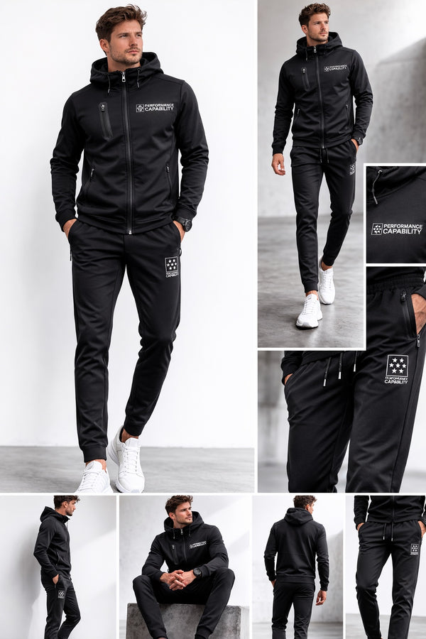 Mens Legacy Track Bottoms Black