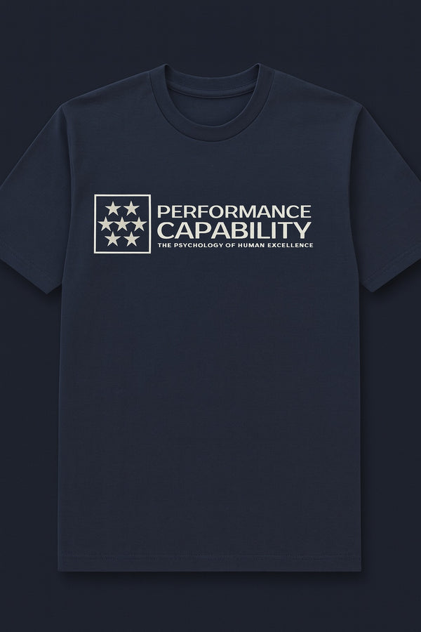 Men's Navy 'Performance Capability' Tee by Performance Capability