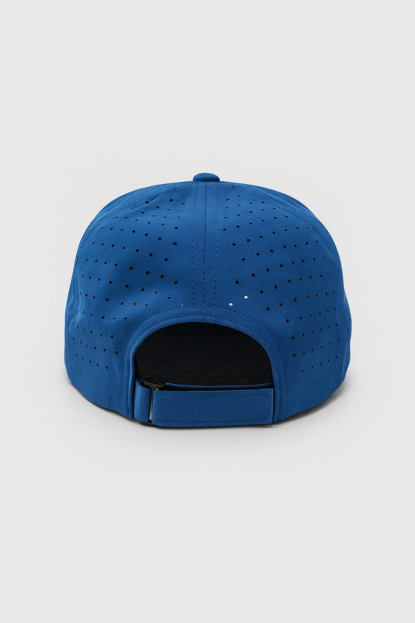 Men's Structured Golf/Tennis Cap Royal Blue by Performance Capability