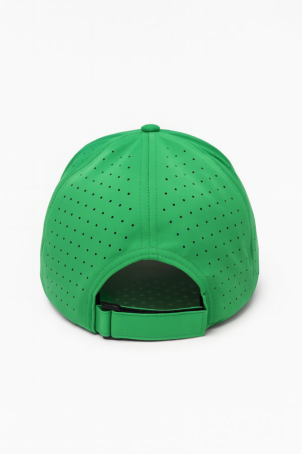 Men's Structured Golf/Tennis Cap Green by Performance Capability