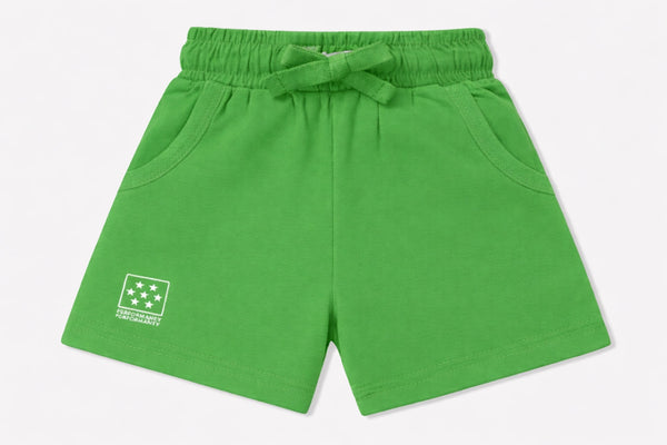 Kids Court Shorts Green