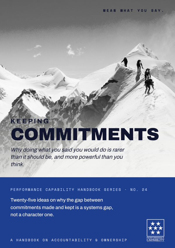 Keeping Commitments