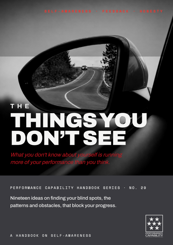 The Things You Don't See