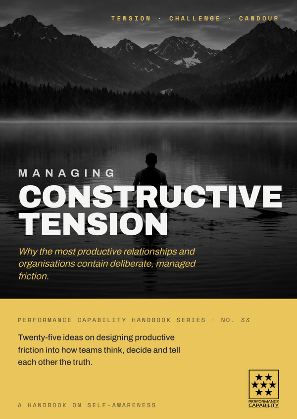 Managing Constructive Tension