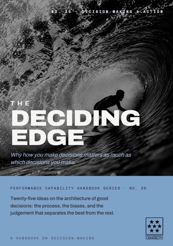 The Deciding Edge