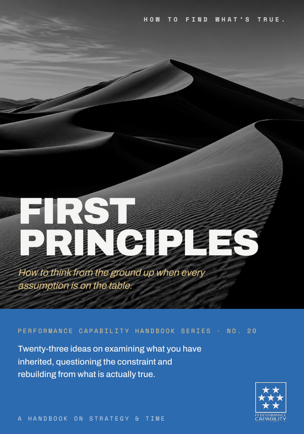 First Principles