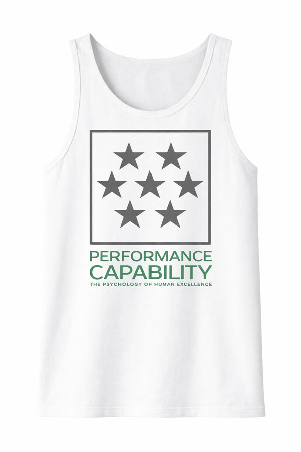 Men's Evoke Tank Top White/Green