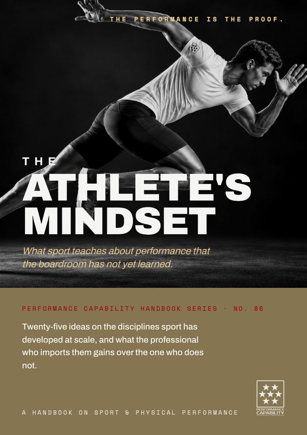 The Athlete’s Mindset handbook cover