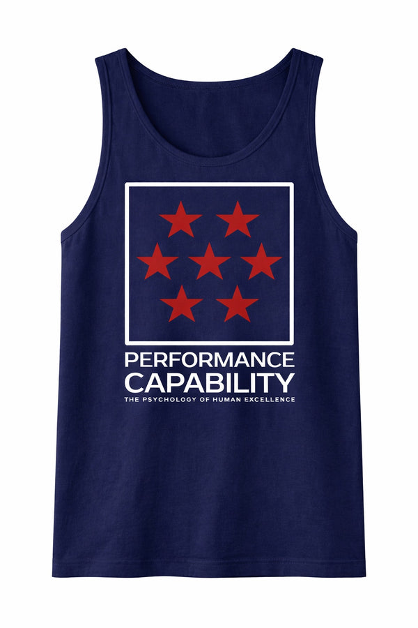 Men's Evoke Tank Top Blue/Red