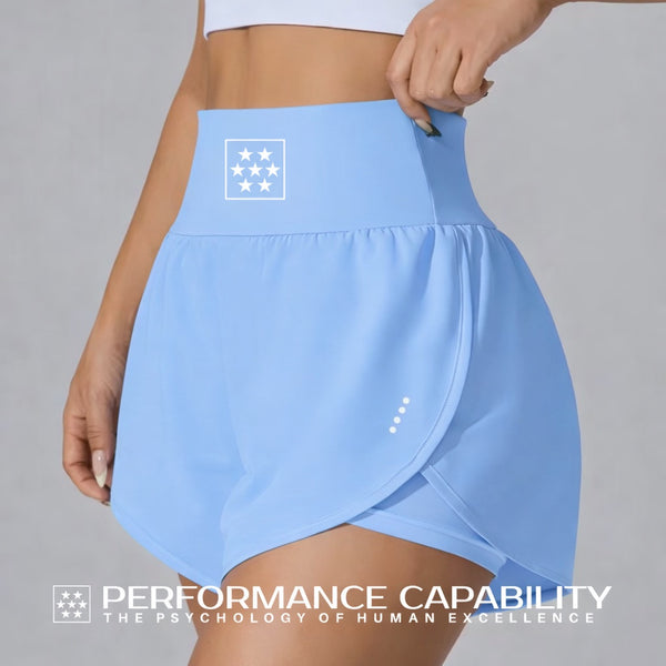 Womens Synergy Shorts Blue