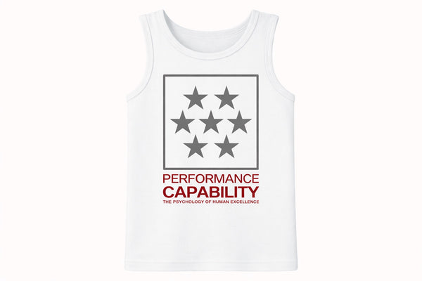 Kids SS Tank Top White/Grey