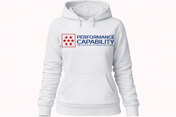 Women's Border Hoodie Red/Blue