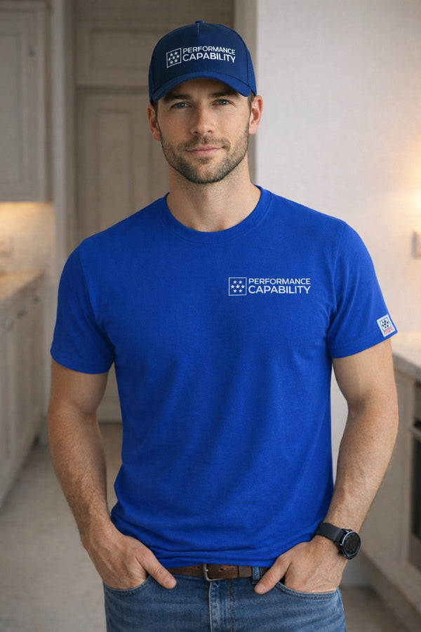 Men's Core Line Royal Blue Tee Shirt