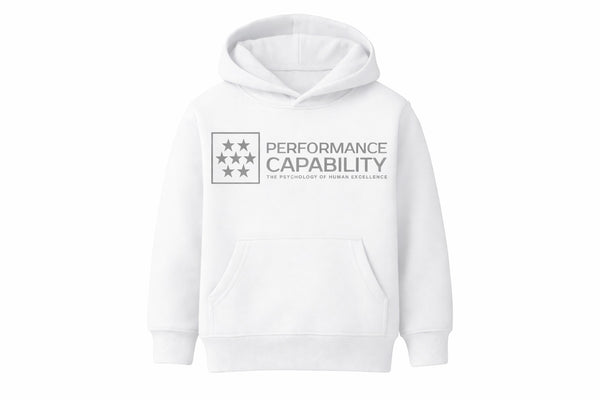 Kids Court Hoodie White
