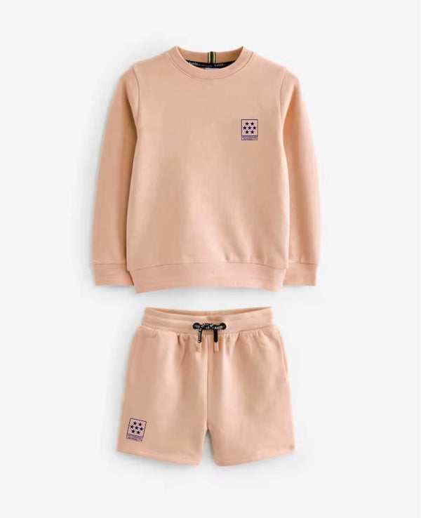 Kids Matching Set Peach