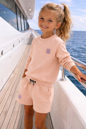 Kids Matching Set Peach