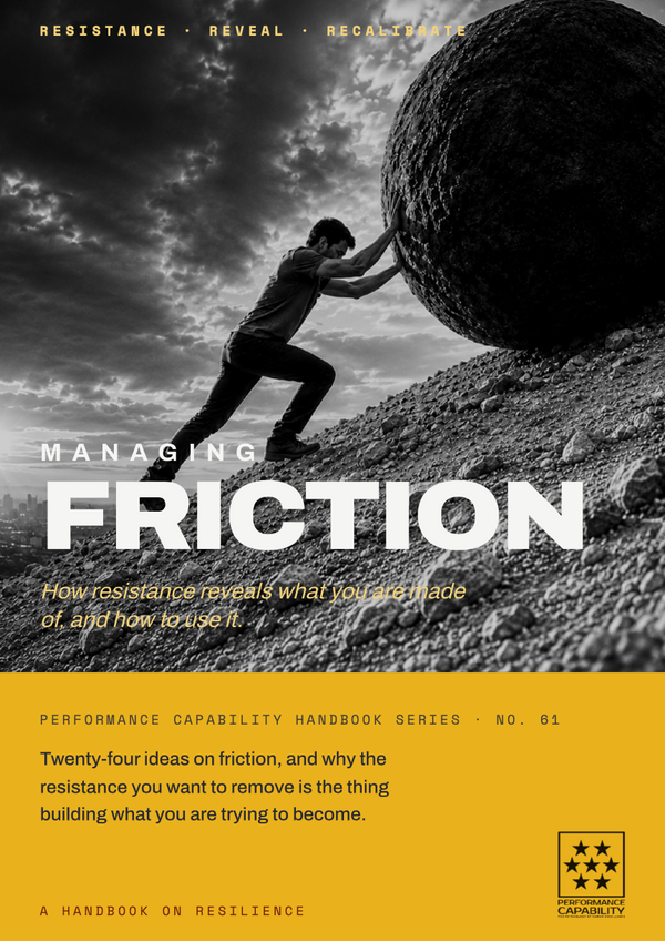 Managing Friction