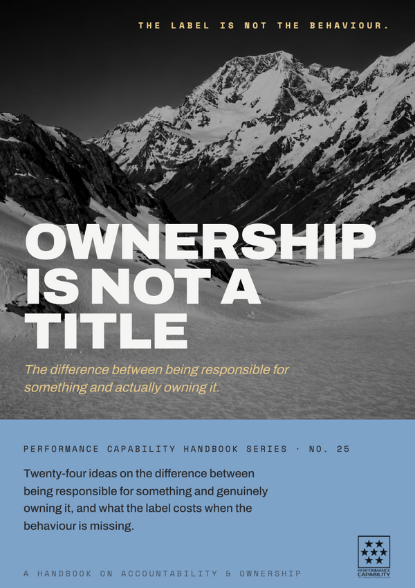 Ownership Is Not A Title