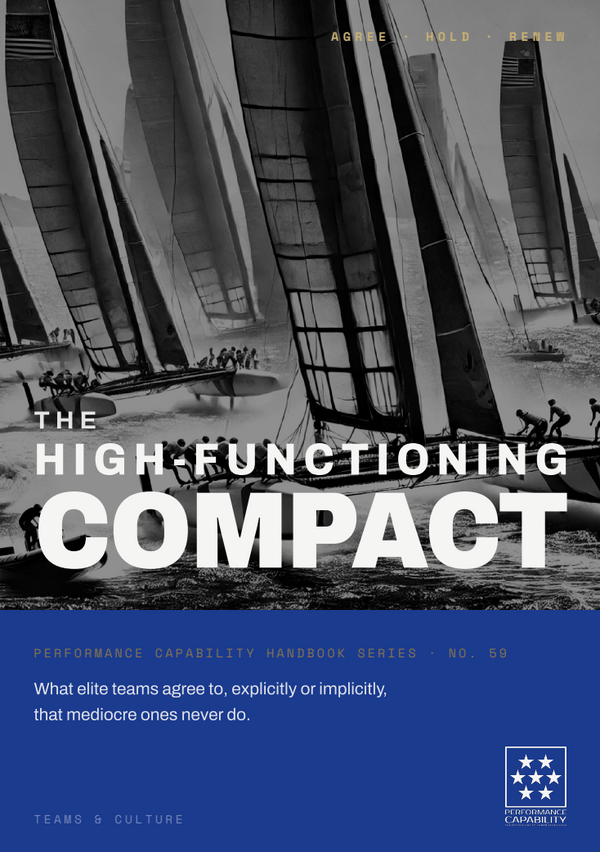 The High-Functioning Compact: Teams & Culture