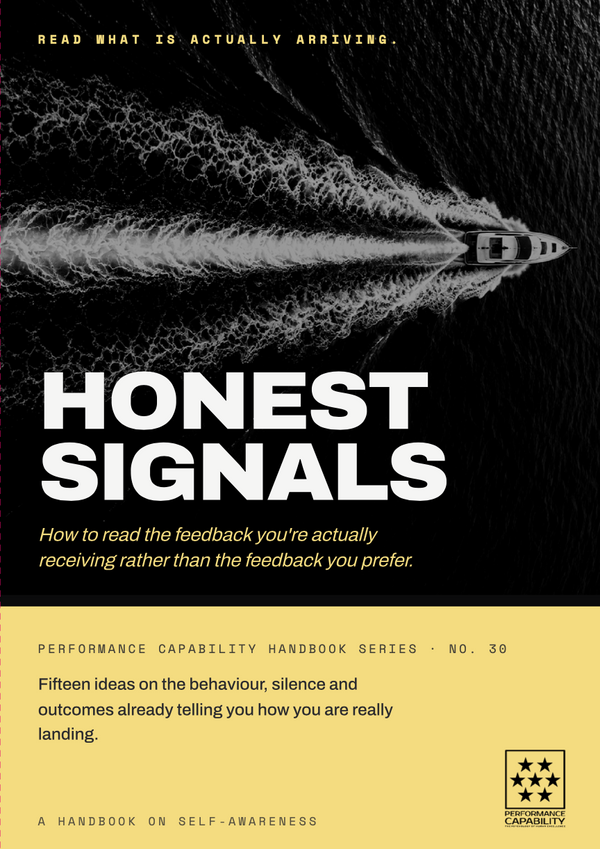 Honest Signals
