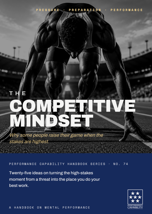 The Competitive Mindset