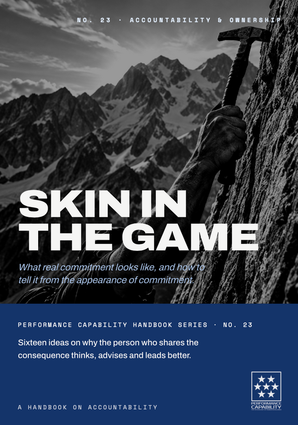 Skin in the Game