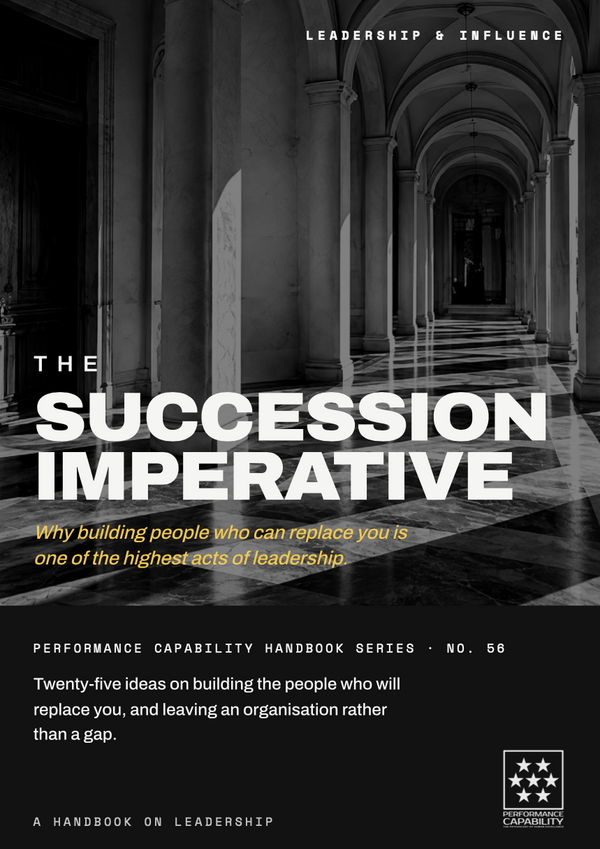 The Succession Imperative