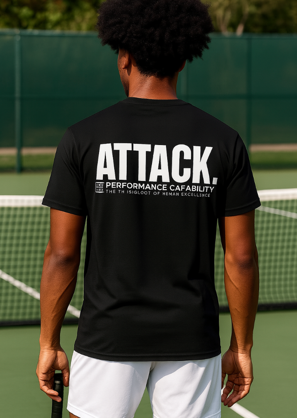 Men's Short Sleeved 'Attack' T Shirt by Performance Capability