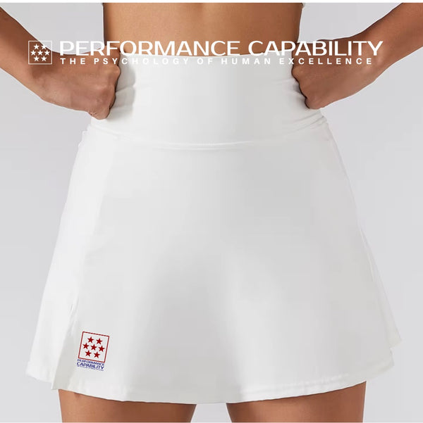 Womens Synergy Skirt White