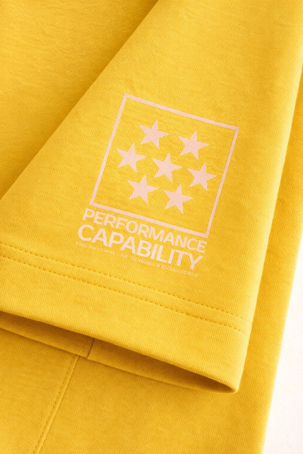 Kids Superstar Short Sleeved Tee Yellow