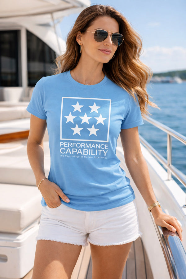 Womens SS Short sleeve Tee Baby Blue