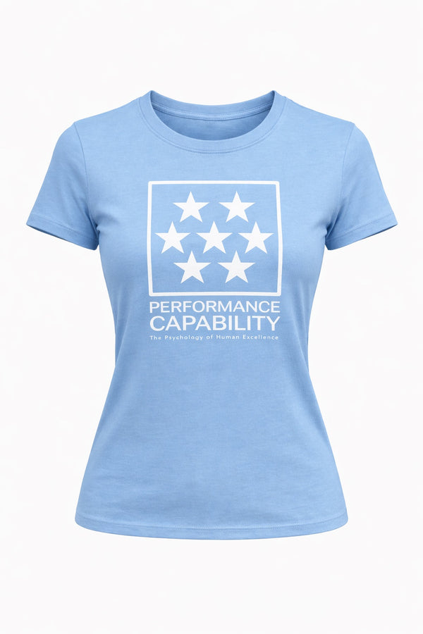 Womens SS Short sleeve Tee Baby Blue
