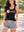 Womens Evoke Tank Top Black/White