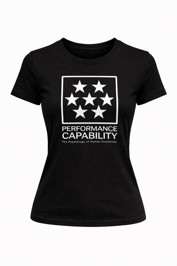 Womens SS Short sleeve Tee Black