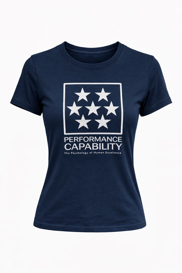 Womens SS Short sleeve Tee Navy