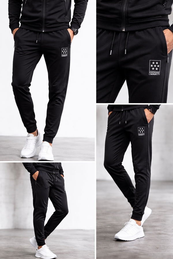 Mens Legacy Track Bottoms Black