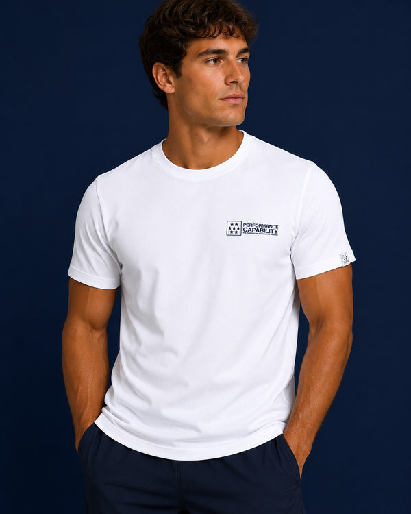 Men's Core Line White Tee Shirt