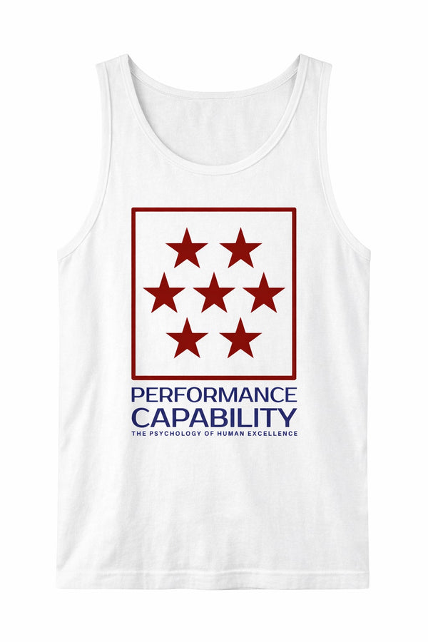 Men's Evoke Tank Top White/Red