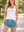 Womens Evoke Tank Top White/Turquoise