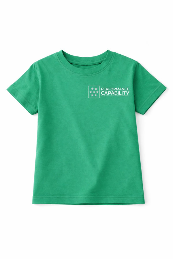 Kids Superstar Short Sleeved Tee Green