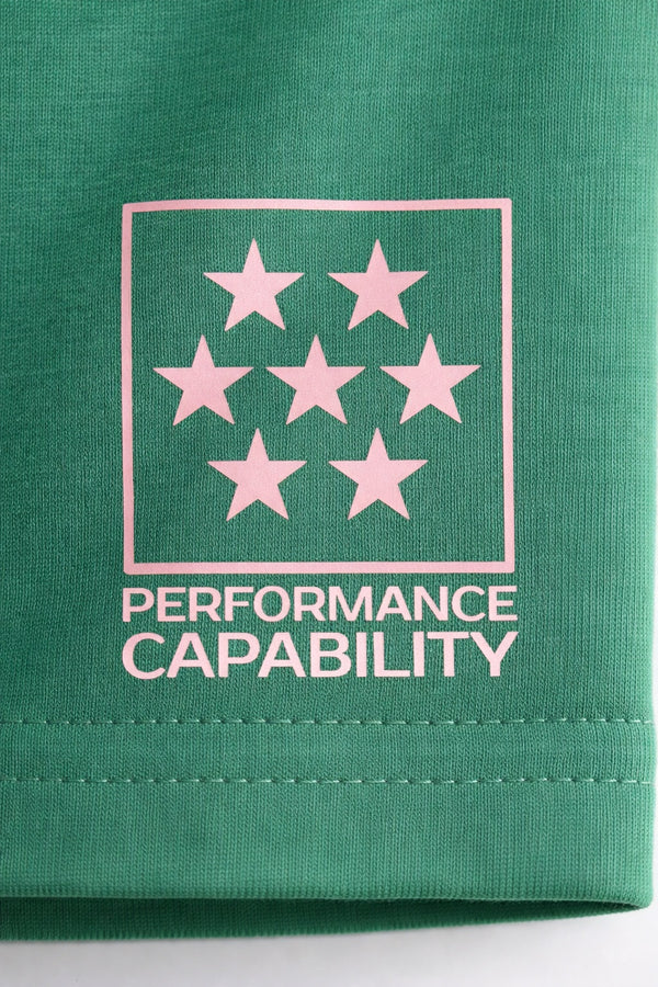Kids Superstar Short Sleeved Tee Green