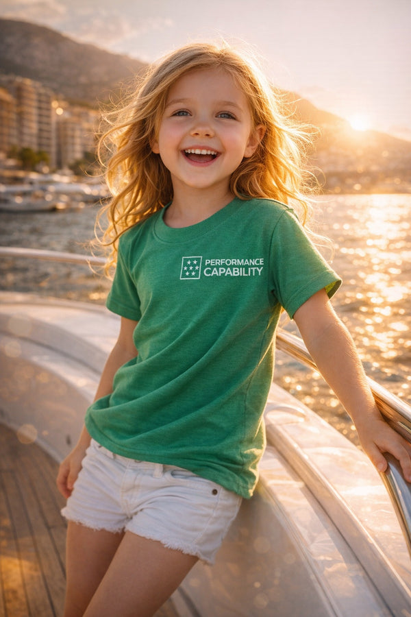 Kids Superstar Short Sleeved Tee Green