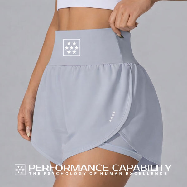 Womens Synergy Shorts Grey