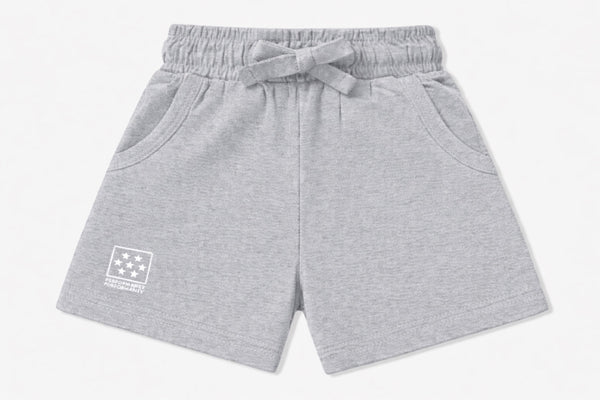 Kids Court Shorts Grey