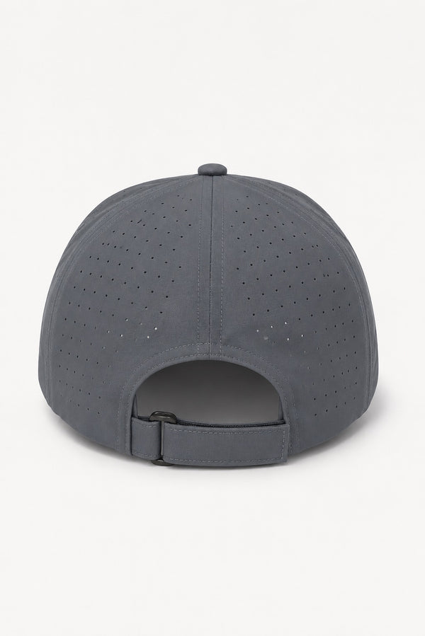 Men's Structured Golf/Tennis Cap Slate Grey by Performance Capability
