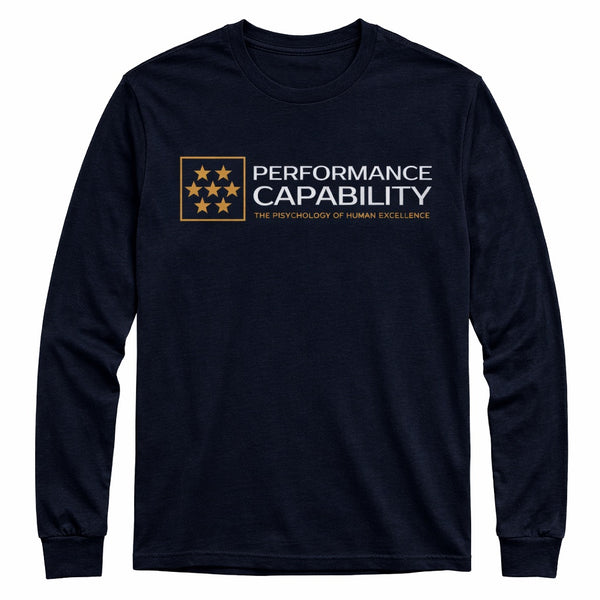 Kids Long Sleeve Top Navy