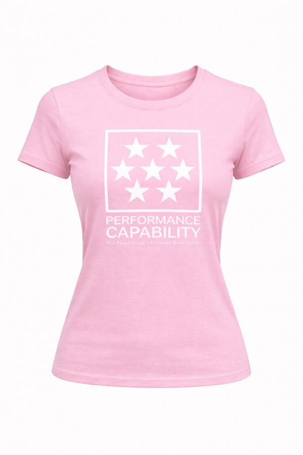 Womens SS Short sleeve Tee Pink