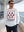 Mens Long Sleeve Icon Tee White/Red