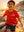 Kids Superstar Short Sleeved Tee Red