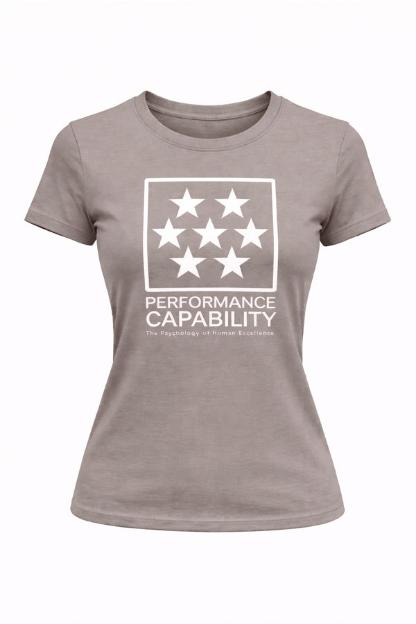 Womens SS Short sleeve Tee Warm Grey